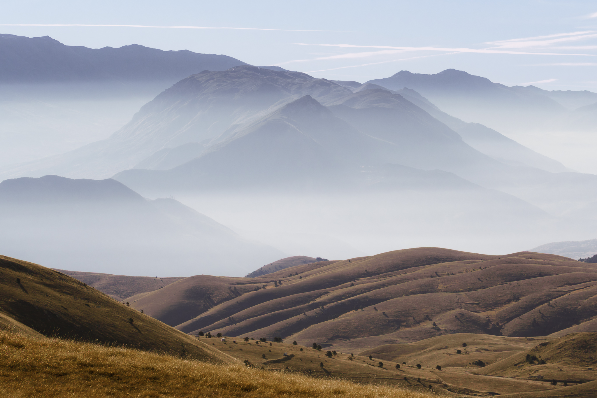 Vista dai dintorni della Cima di Faiete